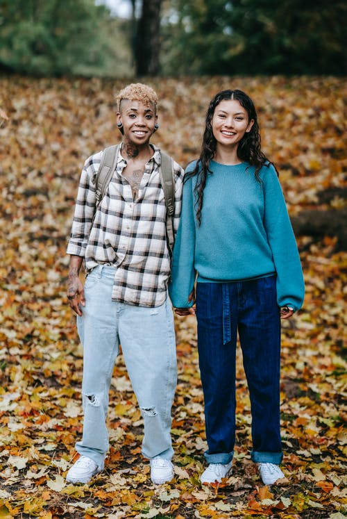 有关一对, 下落, 全身的免费素材图片