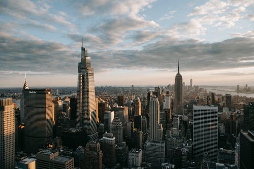 当代摩天大楼在纽约城 · 免费素材图片