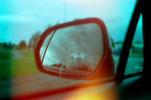 有关反射, 後照镜, 漏光的免费素材图片