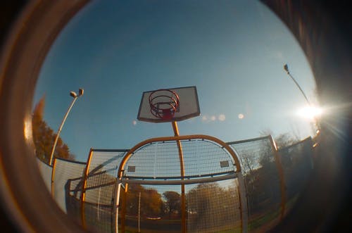 有关低角度拍摄, 日光, 篮球场的免费素材图片