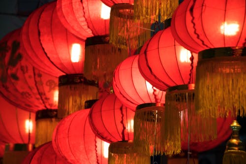 有关中国新年, 中國, 中國燈籠的免费素材图片