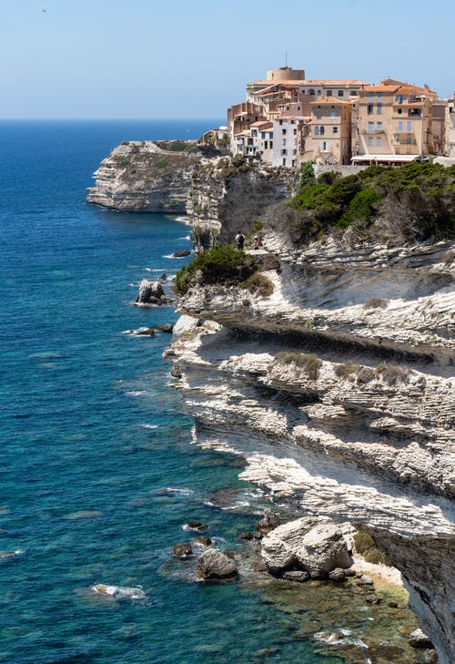 有关地中海, 垂直拍摄, 堡叠的免费素材图片