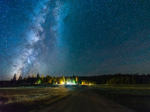 有关在晚上, 夜空, 天性的免费素材图片