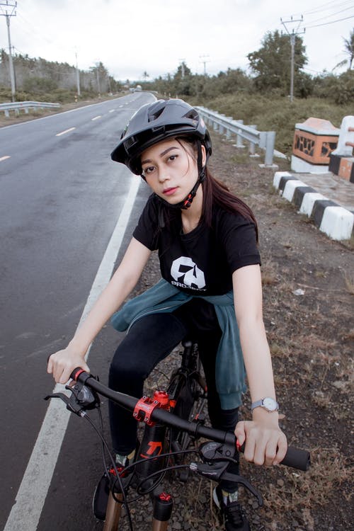 有关人, 单车骑士, 垂直拍摄的免费素材图片