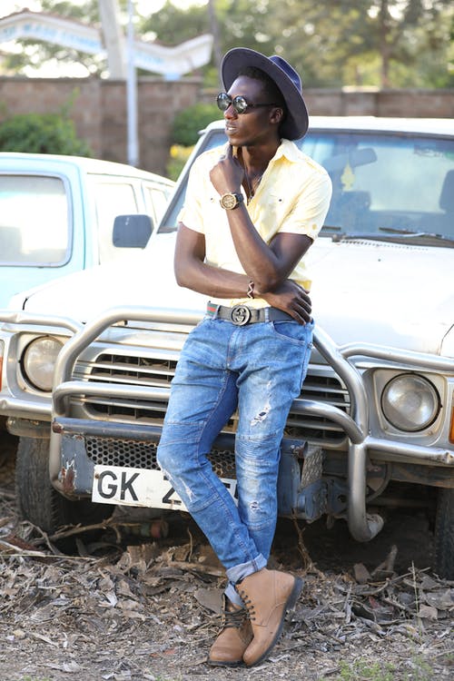 有关垂直拍摄, 墨镜, 帽子的免费素材图片