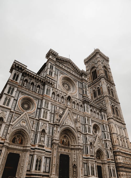 有关duomo di milano, 低角度拍摄, 佛罗伦萨大教堂的免费素材图片