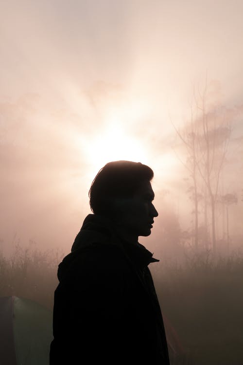 有关人, 侧面图, 剪影的免费素材图片