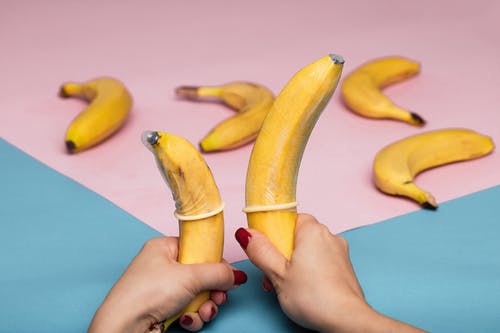 有关安全的性行为, 香蕉的免费素材图片
