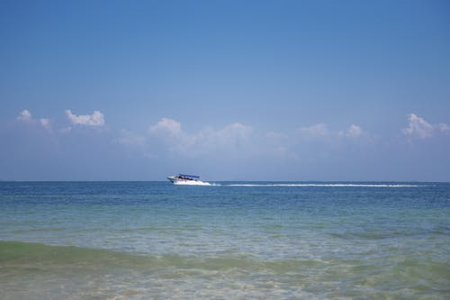 有关地平线, 快艇, 户外的免费素材图片