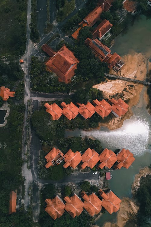 有关住, 住宅, 俯视图的免费素材图片