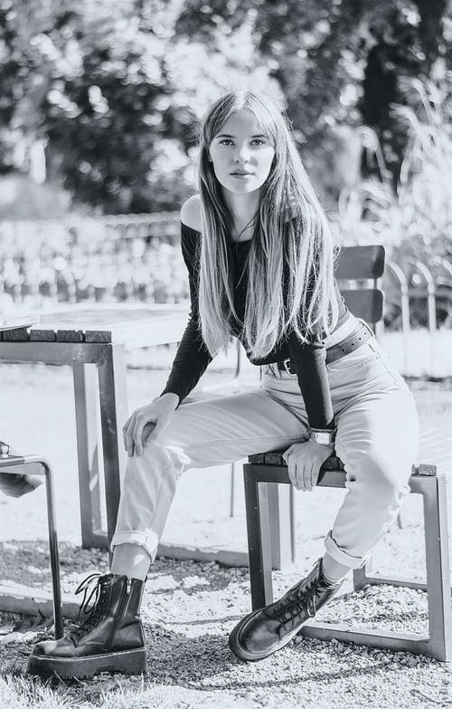 有关全景, 单色, 坐的免费素材图片