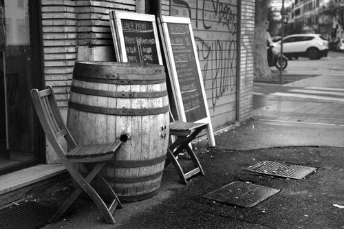 有关bw, 人行道, 入口的免费素材图片