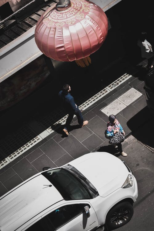 有关人行道, 垂直拍摄, 步行的免费素材图片