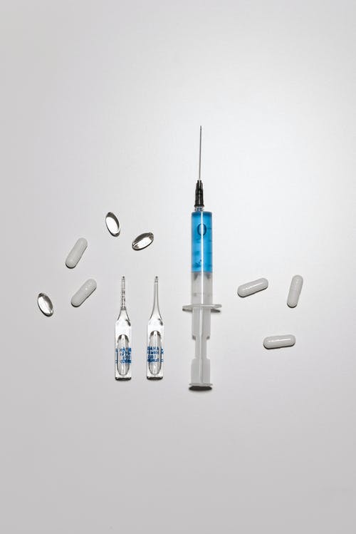 有关Flatlay, 垂直拍摄, 安瓿的免费素材图片