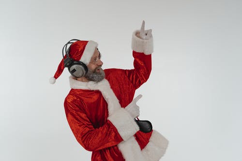 有关喜悦, 圣诞老人服装, 工作室拍摄的免费素材图片