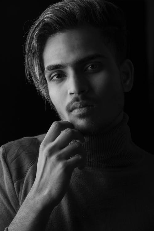 有关人, 单色, 垂直拍摄的免费素材图片