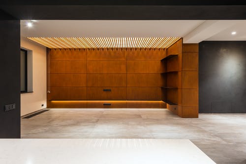 现代公寓宽敞时尚的大厅 · 免费素材图片
