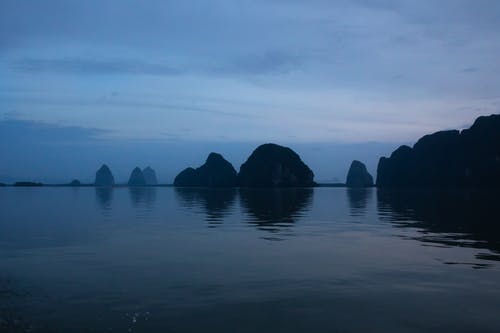 有关phang nga, 剪影, 喜怒无常的免费素材图片