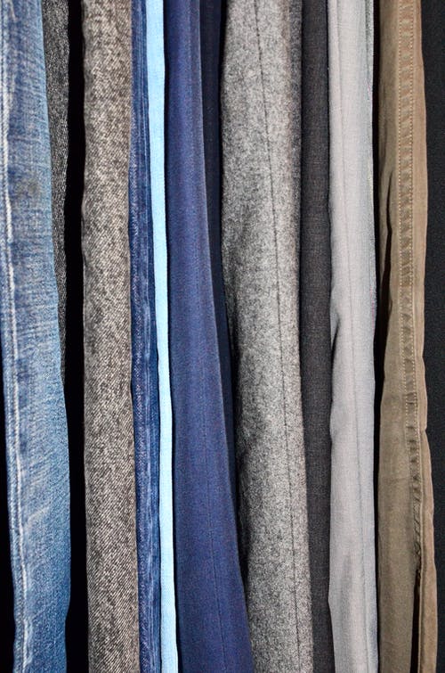 蓝褐色和米色纺织品 · 免费素材图片