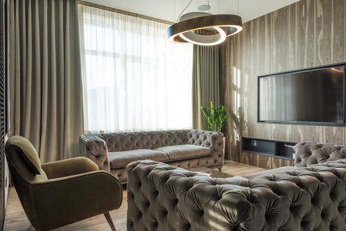 现代公寓舒适的客厅 · 免费素材图片