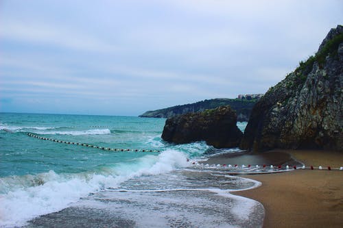 有关天性, 岩层, 岸边的免费素材图片