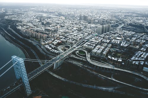 有关乔治华盛顿大桥, 交通, 十字路口的免费素材图片