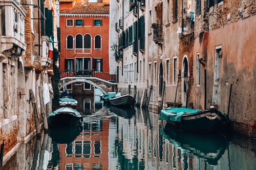 有关停泊, 城市, 威尼斯的免费素材图片