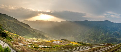 有关全景, 土地, 夏天的免费素材图片