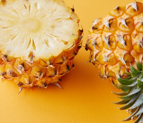 黄色纺织菠萝水果 · 免费素材图片