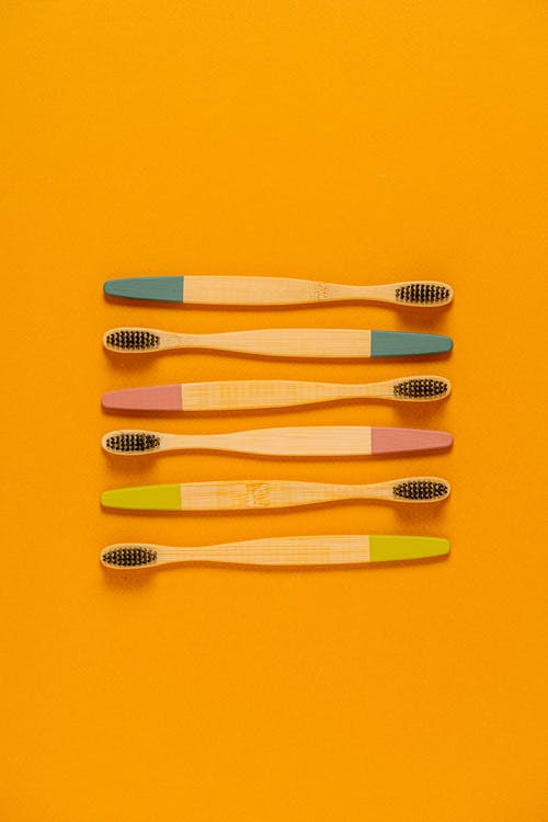 有关Flatlay, 口腔卫生, 垂直拍摄的免费素材图片