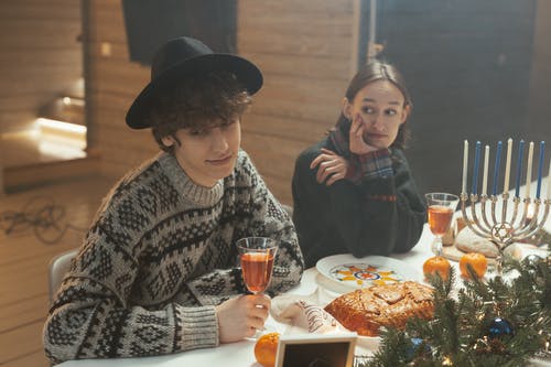 有关hanukkiah, 光明节, 光明节快乐的免费素材图片