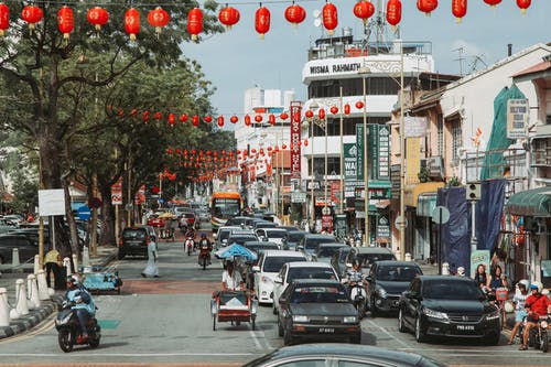 有关交通堵塞, 人行道, 住的免费素材图片