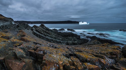 有关冰山, 地平线, 地质学的免费素材图片