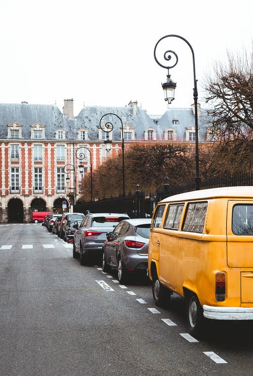 有关停放的汽車, 垂直拍摄, 巴黎的免费素材图片