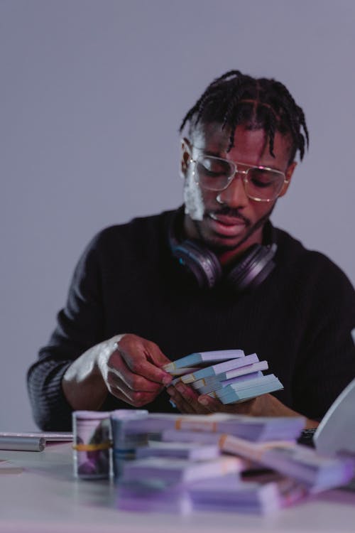 有关单据, 垂直拍摄, 现金的免费素材图片