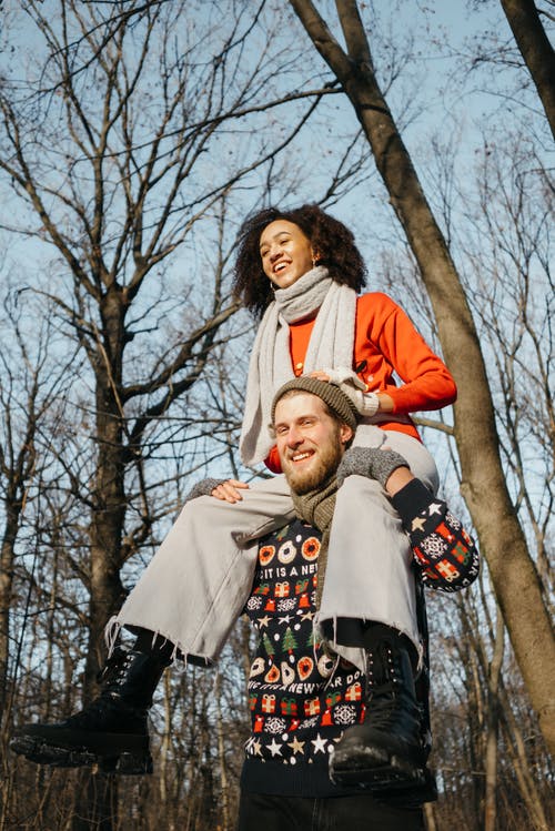 有关一对, 人, 冬季的免费素材图片