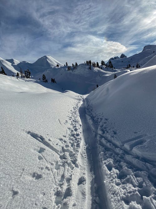 有关丘陵的, 冬季, 冰的免费素材图片
