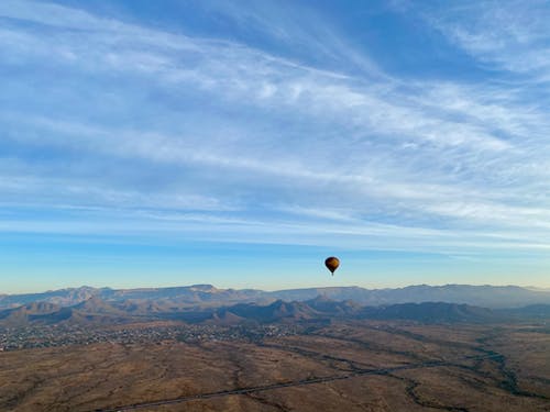 有关无人机摄影, 热气球, 空中拍摄的免费素材图片