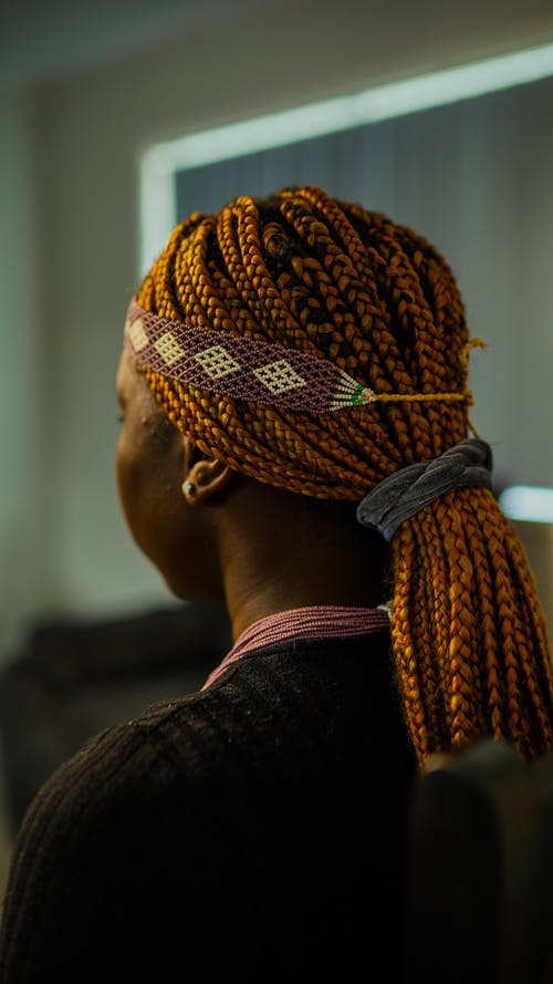 有关dreadlock, 垂直拍摄, 後视图的免费素材图片