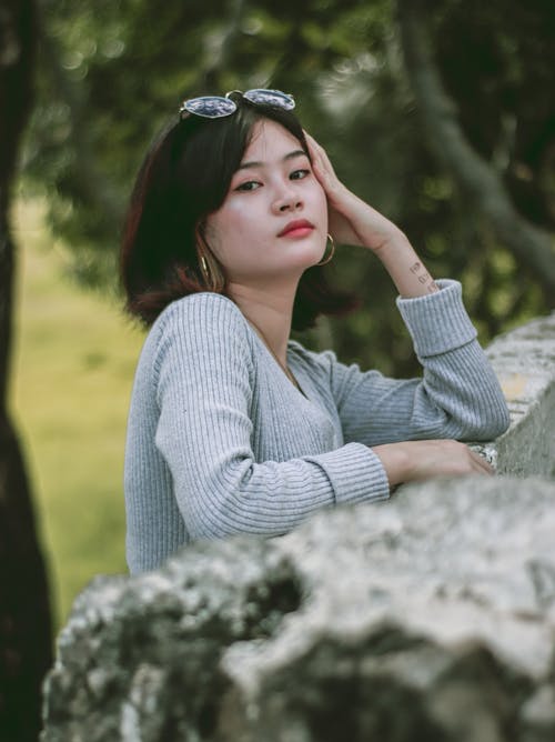 有关垂直拍摄, 女人, 户外的免费素材图片