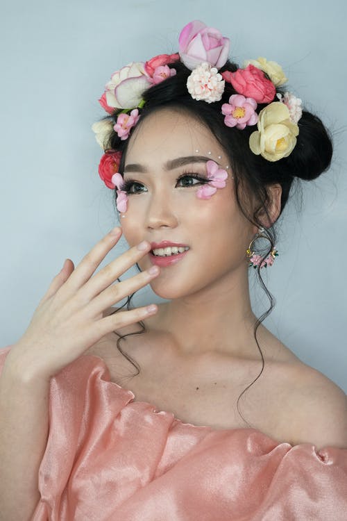 有关创作的, 化妆, 垂直拍摄的免费素材图片