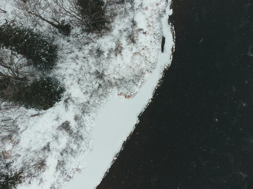 有关俯视图, 冬季, 冷的免费素材图片