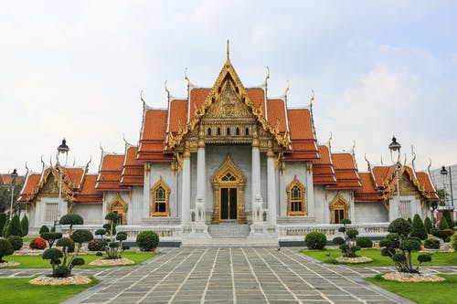 有关卧佛寺, 寺庙, 建筑物正面的免费素材图片