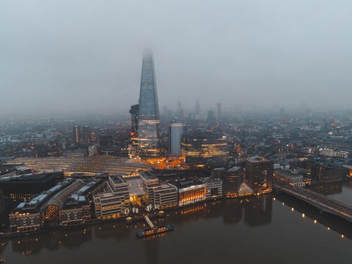 夜间城市天际线 · 免费素材图片