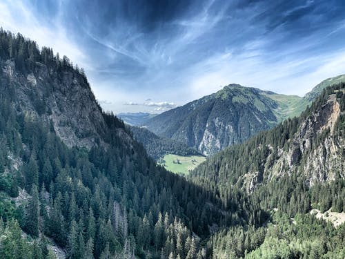 有关天性, 天空, 山的免费素材图片