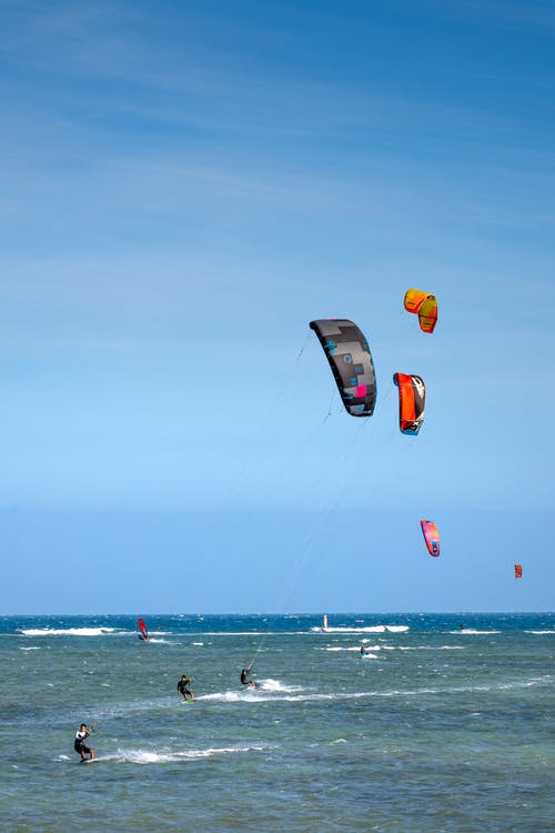有关kiteboarder, 一起, 不怕的免费素材图片