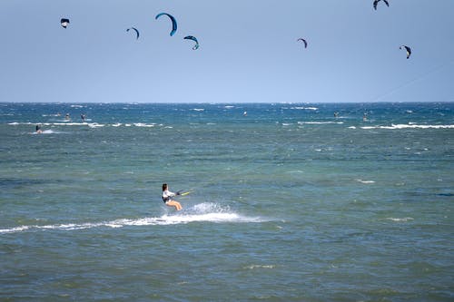 有关kiteboarder, 一起, 不怕的免费素材图片