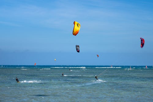 有关kiteboarder, 一起, 不怕的免费素材图片