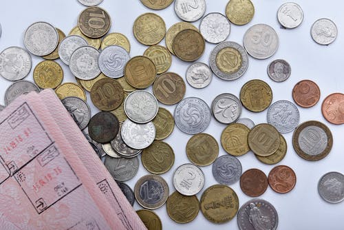 有关改变, 硬币, 背景的免费素材图片