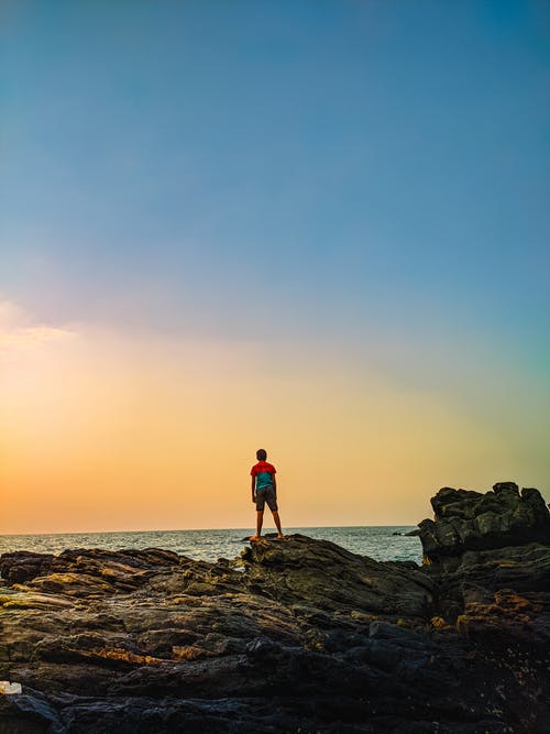 有关垂直拍摄, 天空, 岩石的免费素材图片